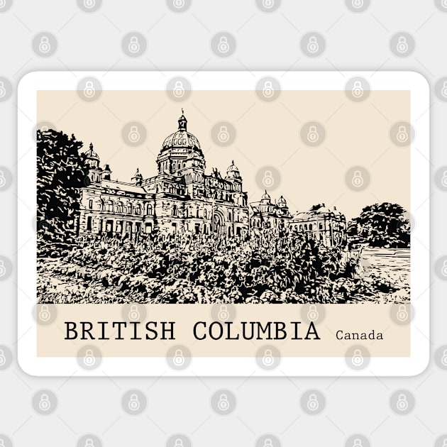 British Columbia Canada Sticker by Lakeric